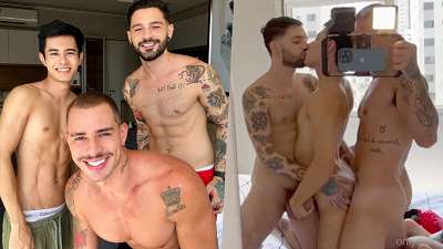 Igor Lucios, Leonaordo and Lucas Dias have a theresome – Part 1