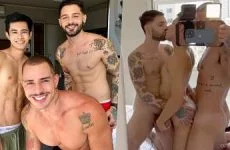 Igor Lucios, Leonaordo and Lucas Dias have a theresome – Part 1