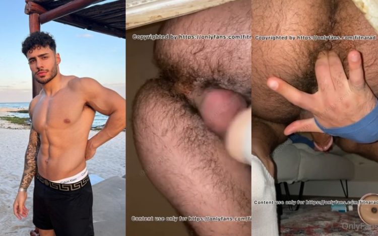Fitnarad shows off his hairy hole while he fucks a flesh jack