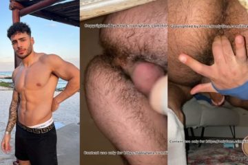 Fitnarad shows off his hairy hole while he fucks a flesh jack