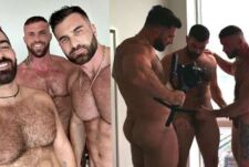 ApolloN31, HugeAjax, and TheGayGaston jerk together with toys