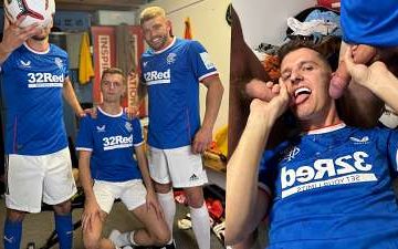 Ryan Lee, Jak Wycombe and TopMonsterCock – lockerroom threesome fuck