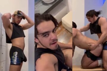 Geo Scar and theinkedping fuck in the locker room