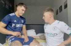 Gay 0161 Couple fuck in their jerseys