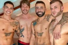 Xtianko, Roxas, Edu Phoenix and Giovani Jacob – a hard group fucking