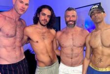 Hole Connor Strikes Again – Geo Scar, Cole Connor, Steve Q and Zario Travezz fuck eachother