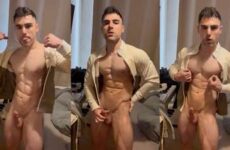 Mario Vertigo (Alex Schaikovsky) jerks off yet again