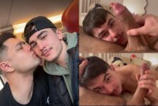Tiktok couple Lias and Ethan (liasethan) shower and fuck