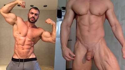 Stepan Pereverzev jerks off