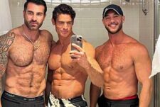 ApolloN31, CallMeMrKent (Marbys Negretti), and KC Jaye (FitnessFreak) have a threesome