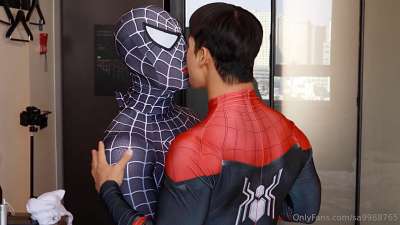 Korean Saeroi fucked bareback – Sweaty spiderman
