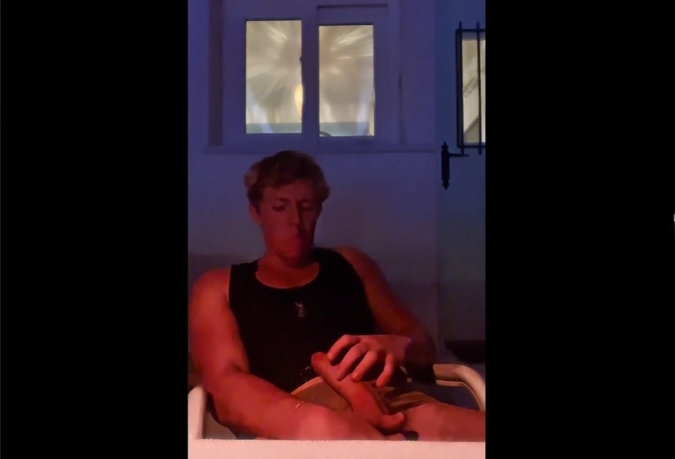 Angelicboy – Jerking my big cock