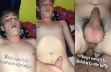 Getting fucked by my older bro