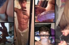 Young jock “Troye” – jerk and fuck compilation