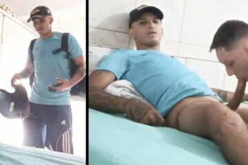 Fucking with the food delivery guy