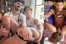 Sir Bub – JFF superstar Apollo Fates came by for some fisting – We played with my suspension rig, Dillon Roman even made an appearance