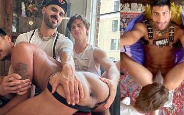 Sir Bub – JFF superstar Apollo Fates came by for some fisting – We played with my suspension rig, Dillon Roman even made an appearance Sir Bub – JFF superstar Apollo Fates came by for some fisting – We played with my suspension rig, Dillon Roman even made an appearance