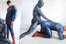 Str8 BodyBuilder Reece Hunk gets fucked up in the ass with a strap-on