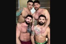 Beau Butler, Nick Butler, Jason Vitale and Tommy Milano – Sharing my husband