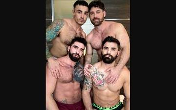 Beau Butler, Nick Butler, Jason Vitale and Tommy Milano – Sharing my husband