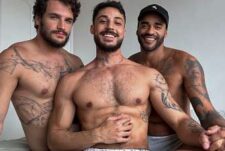 Markin Wolf, Samuel Decker and Rael Oliveira fuck