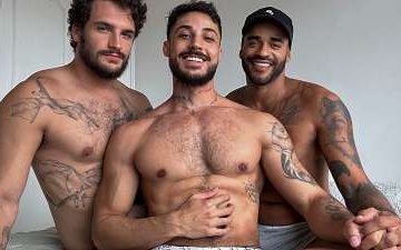 Markin Wolf, Samuel Decker and Rael Oliveira fuck