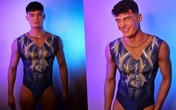 PicAsssHole – Gymnastic World Championship Leotard – James Ash