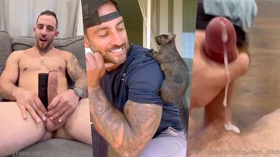 Squirrel Daddy (Mark Longo) jerks off – 1