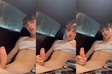 Playboyjj jerks off in the car Playboyjj jerks off in the car