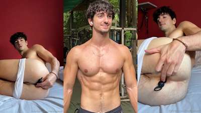 Mario Salvador plays with his ass