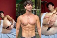 Mario Salvador plays with his ass