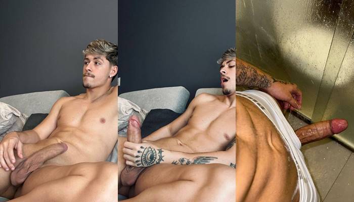 Alex Mendes (alexwm10) jerks off