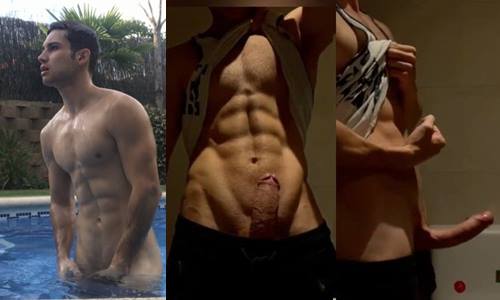 Jesusxvip jerks and shows off his veiny cock