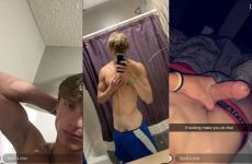 Young cute stud jerk and body videos