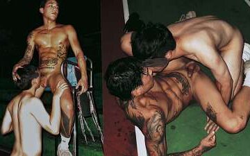 Swang – outdoor with a high school graduate