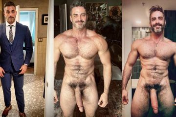 Kae Strouse – compilation of showing off his monster cock