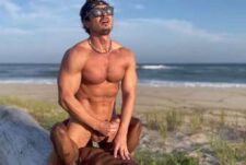 Alex Kof and Jonzu dreamy fuck on the beach