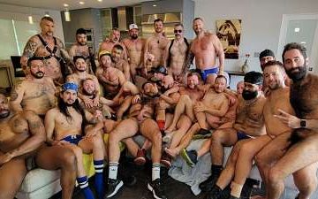 25 Man Raw Raunchy Orgy! Part 1