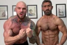 muscle worship session with hairy guy – Aslan Demir and Valdemar Santana