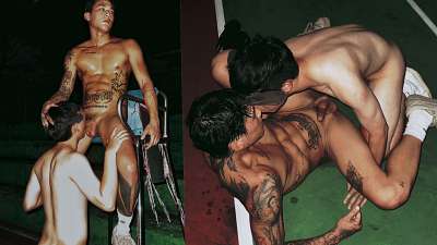 Swang – outdoor with a high school graduate