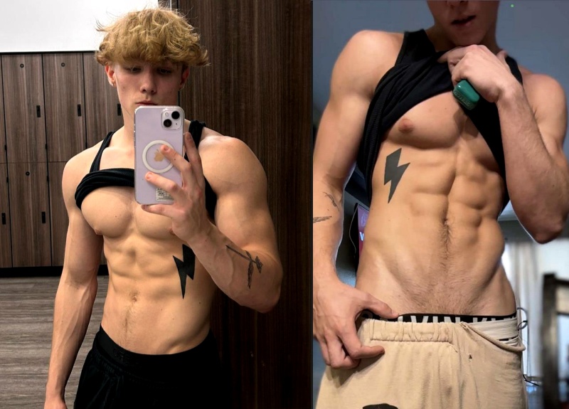 TikToker Blake Hoffman jerks off