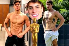 Quick click of Tiago Ramos showing off his cock