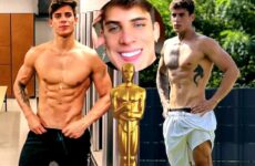 Quick click of Tiago Ramos showing off his cock