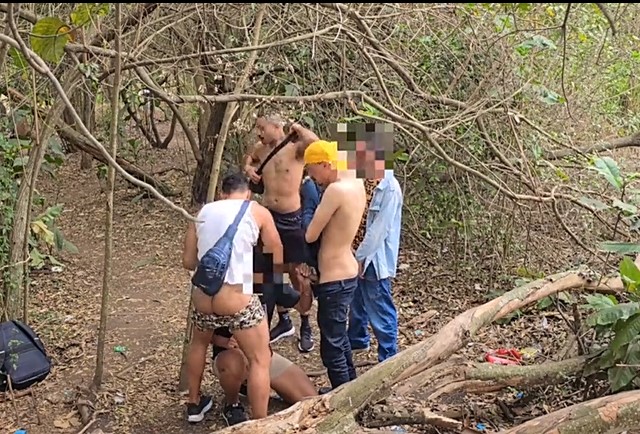 Group fuck in the woods by Galheta Beach – Part 1