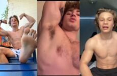 Young alpha master degrades you while he shows off his feet – a compilation