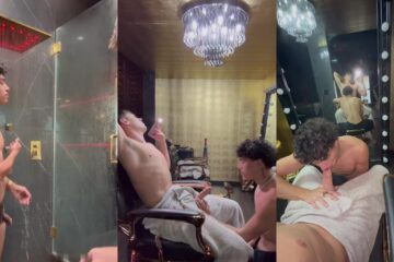 Ashton Wright gets a blowjob from Alex Myers