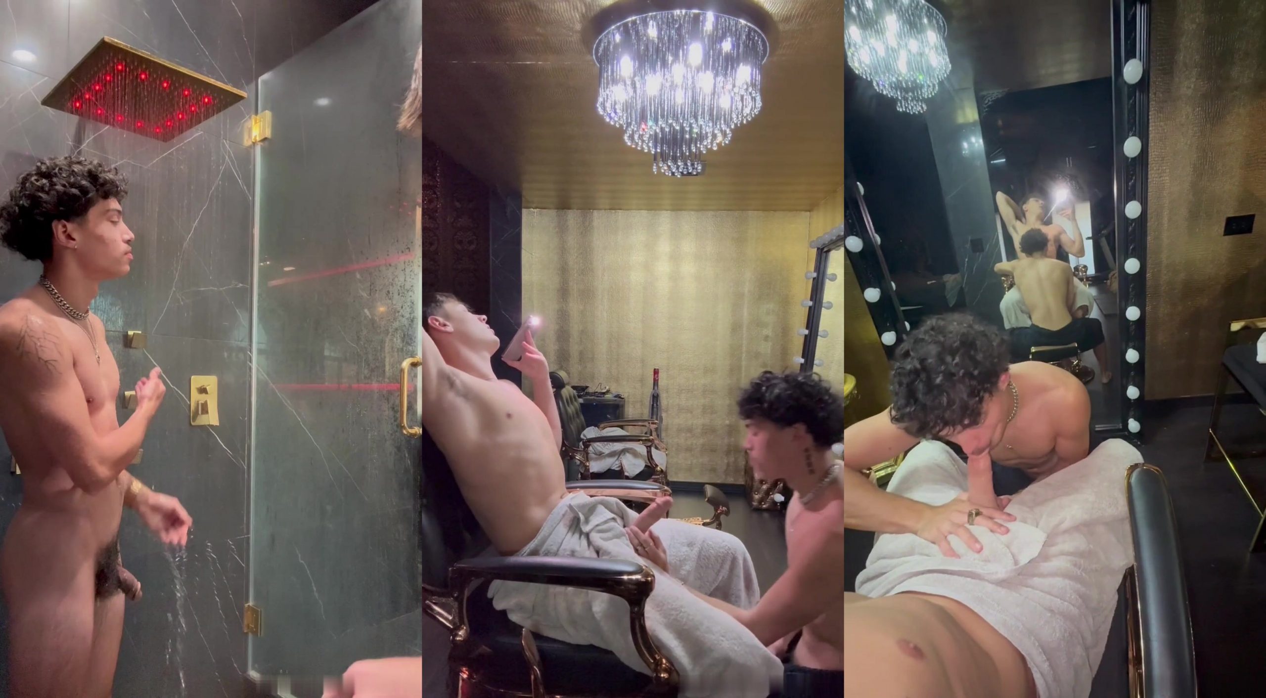 Ashton Wright gets a blowjob from Alex Myers