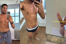 Quick clip of Vitor Andrade (Vitorandradeofi) showing off his cock