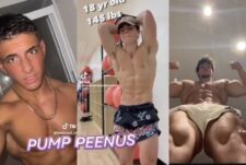 Compilation of muscle boys showing off