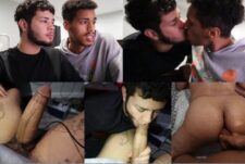 Sucking and playing on camera